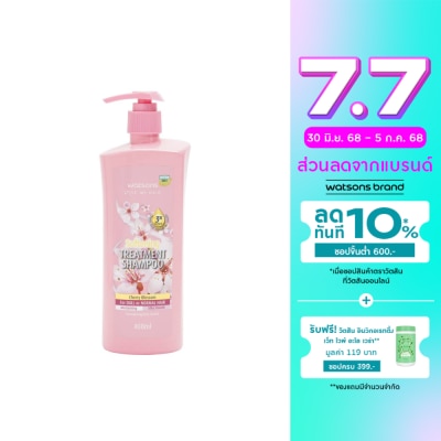 Watsons Watsons Treatment Shampoo Cherry Blossom for Dull or Normal Hair 400ml.