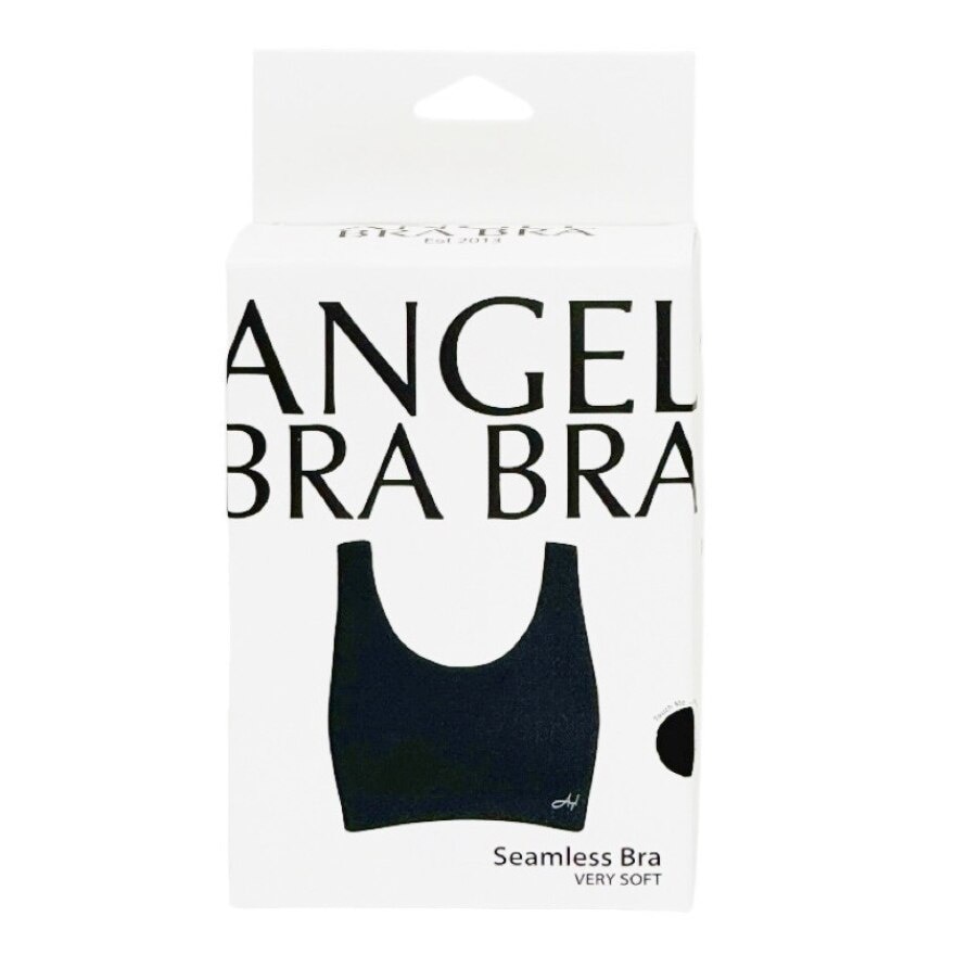 Angel Bra Bra แองเจิ้ลบราบรา บราไร้โครง ขนาดฟรีไซส์ สีดำ