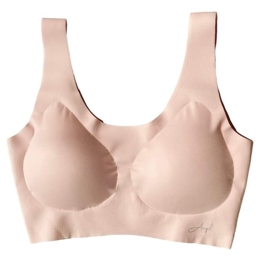 Angel Bra Bra Seamless Bra Free Size Pink