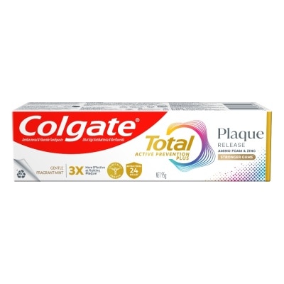 Colgate Toothpaste Total Plaque Release Gentle Fragrant Mint 95 G ...
