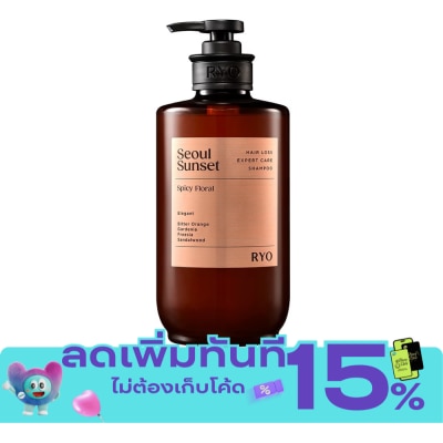 Ryo Ryo Hair Loss Expert Care Shampoo Seoul Sunset Spicy Floral 585 Ml. image