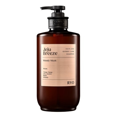 Ryo Ryo Hair Loss Expert Care Shampoo Jeju Breeze Woody Musk 585 Ml.