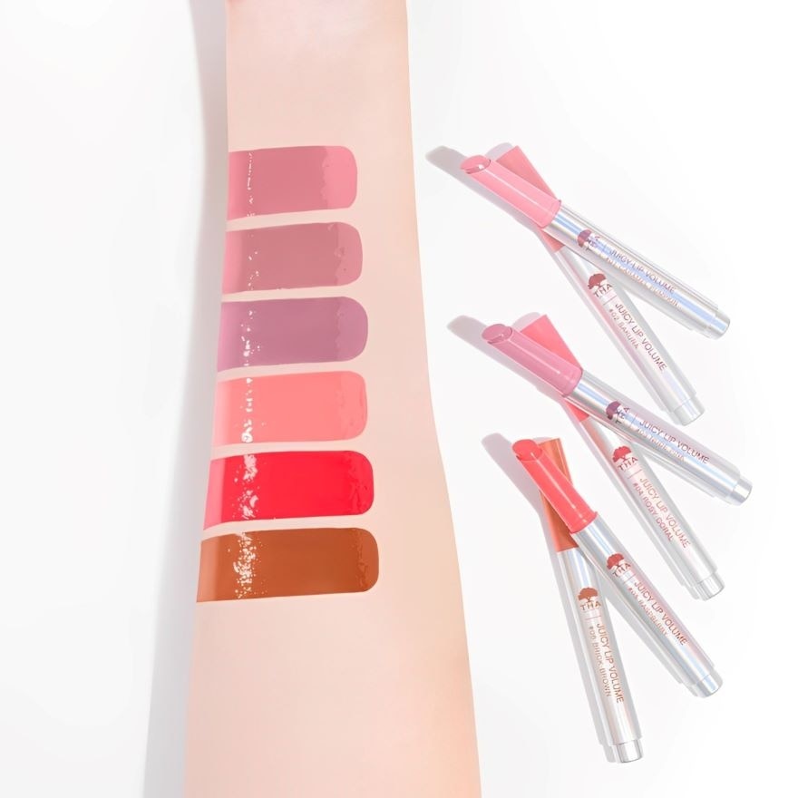 THA By Nongchat Juicy Lip Volume 2g. 01 Caramel Pumpkin