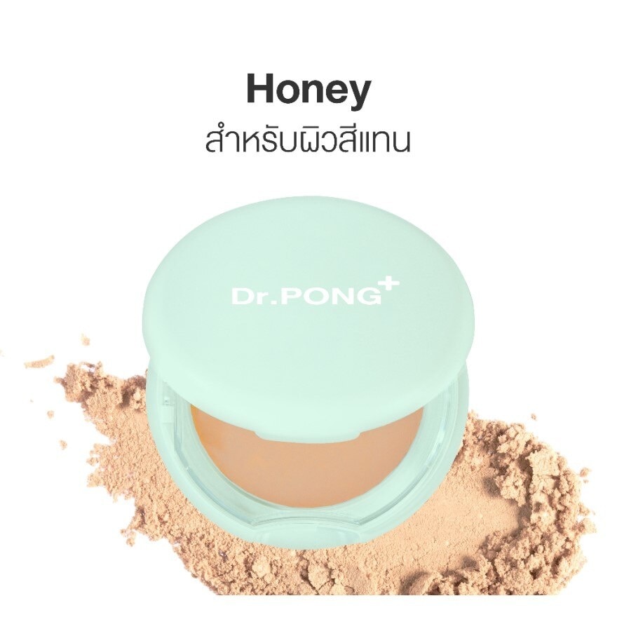 Dr.Pong Acne ACE002 Blurring Powder with Foundation 9 g. Honey