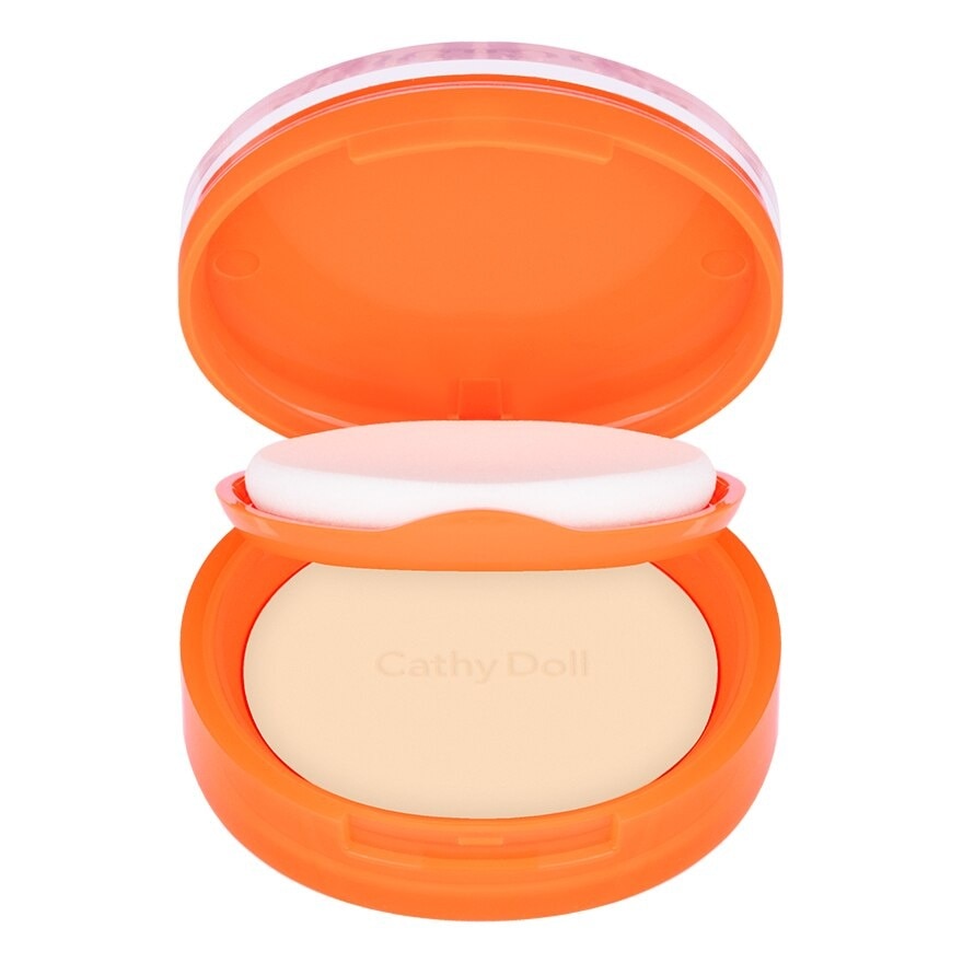 Cathy Doll Vit C Ampoule Powder Pact SPF50 PA+++ 12g. 02 Light Beige