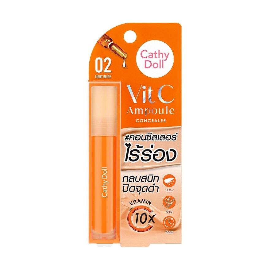 Cathy Doll Vit C Ampoule Concealer 4.1g. 02 Light Beige