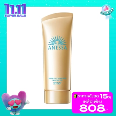 Anessa อเนสซ่า เพอร์เฟค ยูวี ซันสกรีน สกินแคร์ เจล เอ็นเอ เอสพีเอฟ 50+ พีเอ++++ 90 กรัม