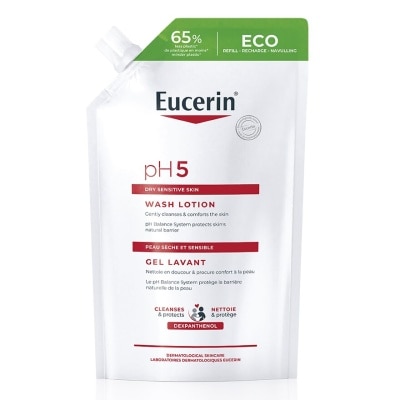 Eucerin ยูเซอริน พีเอช5 ดราย เซ็นซิทีฟ สกิน วอชโลชั่น รีฟิล 400 มล.