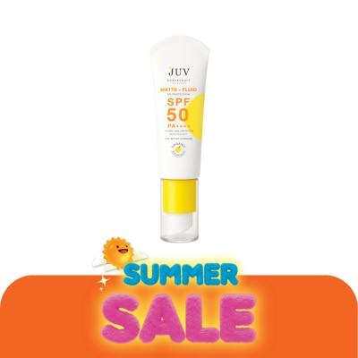 Juv - จุ๊ฟ ยูวี โพรเทคชั่น แมท-ฟลูอิด เอสพีเอฟ50 พีเอ++++ 30 มล.