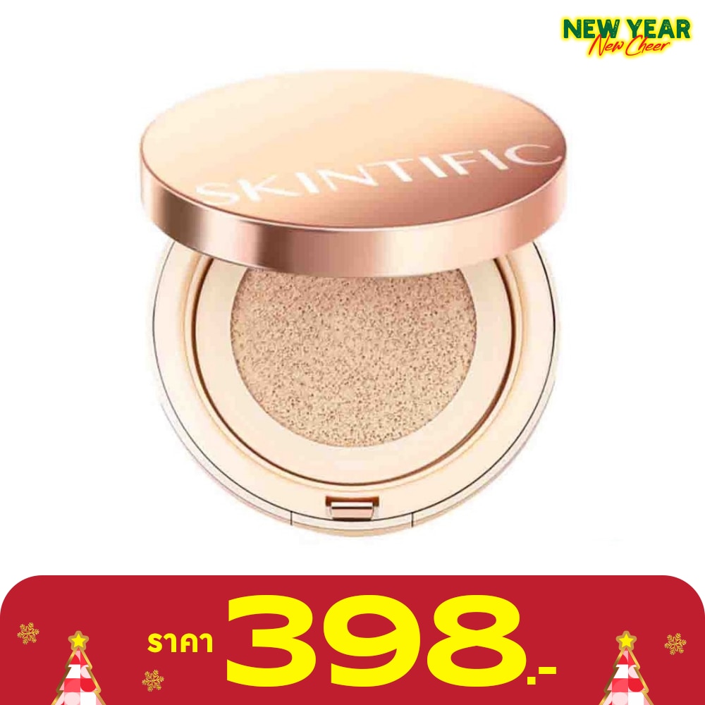 Skintific Cover All Perfect Air Cushion SPF 35 PA++++ 11g. 03 Petal