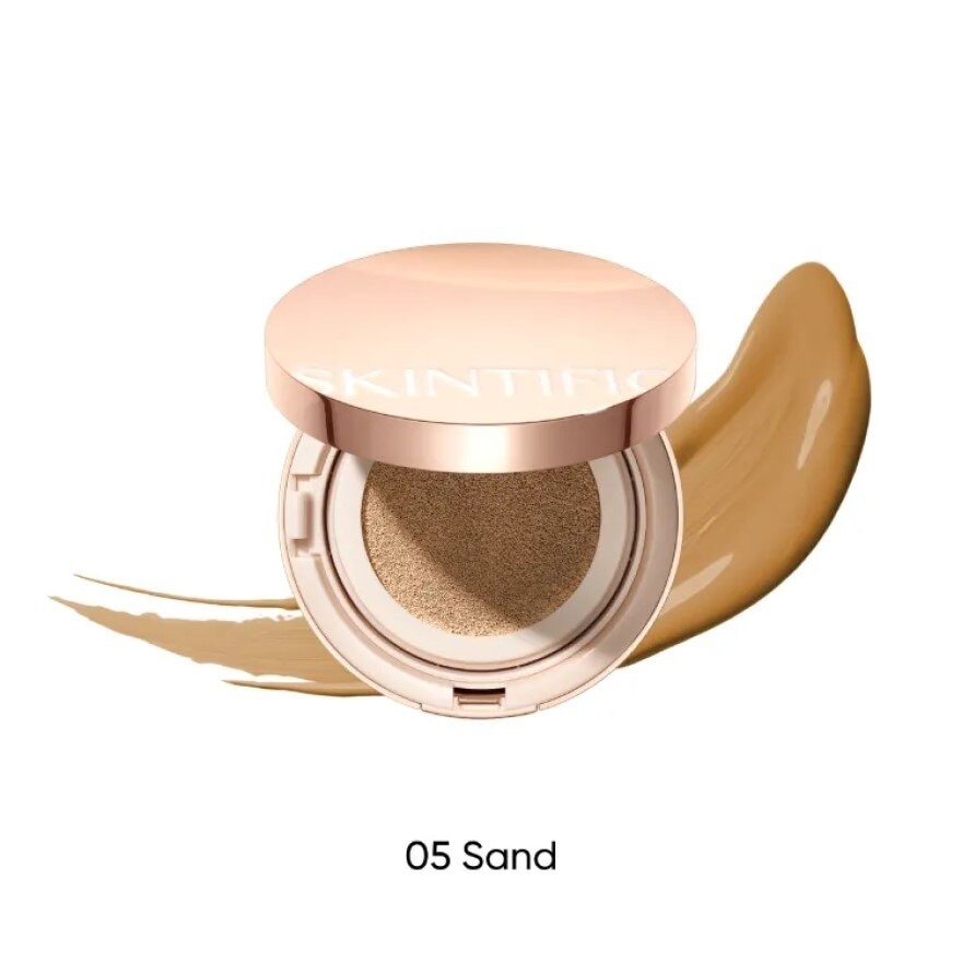 Skintific Cover All Perfect Air Cushion SPF 35 PA++++ 11g. 05 Sand