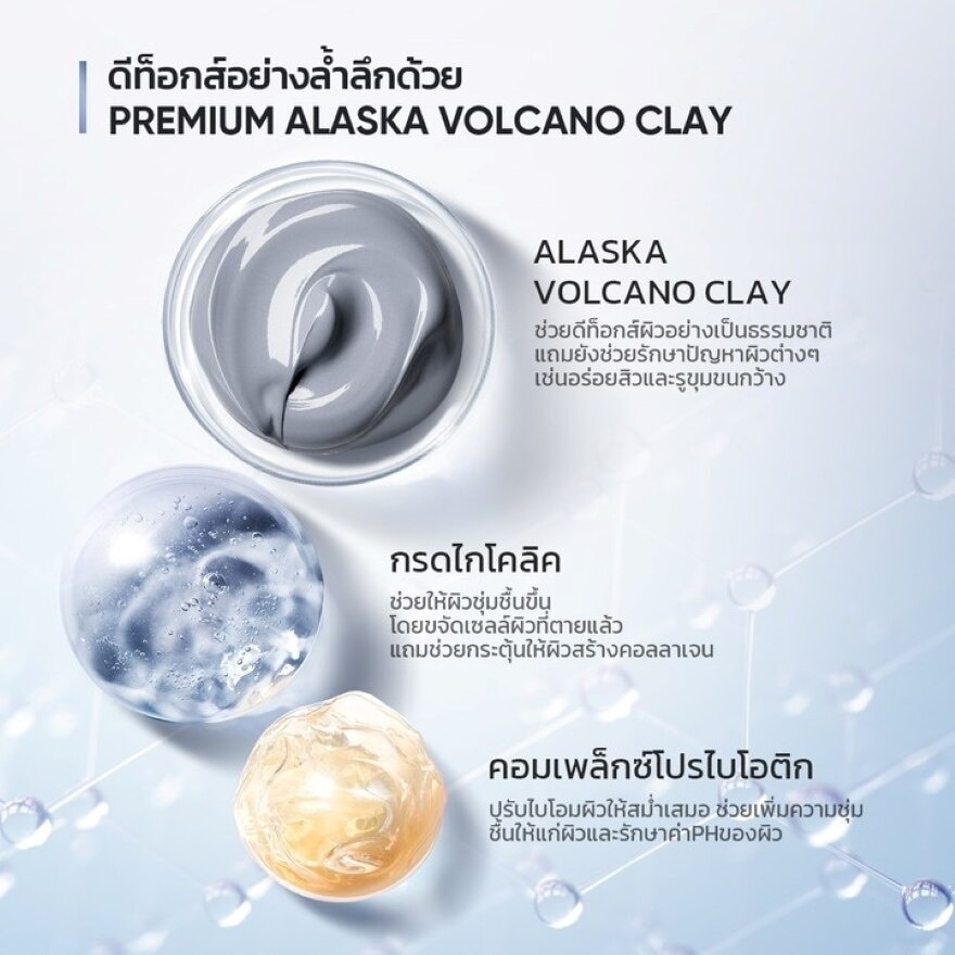 Skintific Alaska Volcano Pore Clay Stick 40 g.