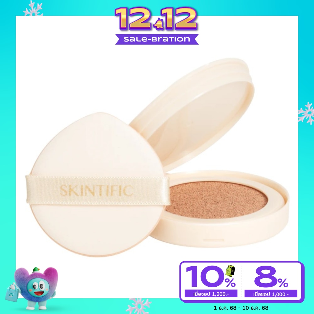 Skintific Skintific Cover All Perfect Cushion Refill SPF 35 PA++++ 01 VANILLA