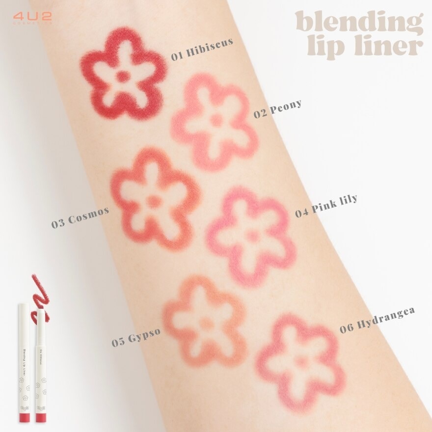 4U2 Blending Lip Liner 0.9g. 05 Gypso
