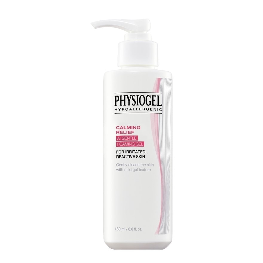 Physiogel Red Soothing AI Gentle Foaming Gel 180 ml.