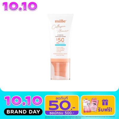 Mille Mille Collagen Vitamin+ Watery Sunscreen SPF50 PA+++ 40ml. image