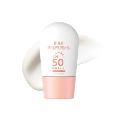 Mille มิลเล่ คอลลาเจน วิตามิน พลัส วอเทอรี ซันสกรีน SPF50 PA+++ 10ก.