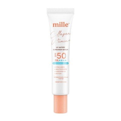 Mille มิลเล่ คอลลาเจน วิตามิน พลัส วอเทอรี ซันสกรีน SPF50 PA+++ 10ก.