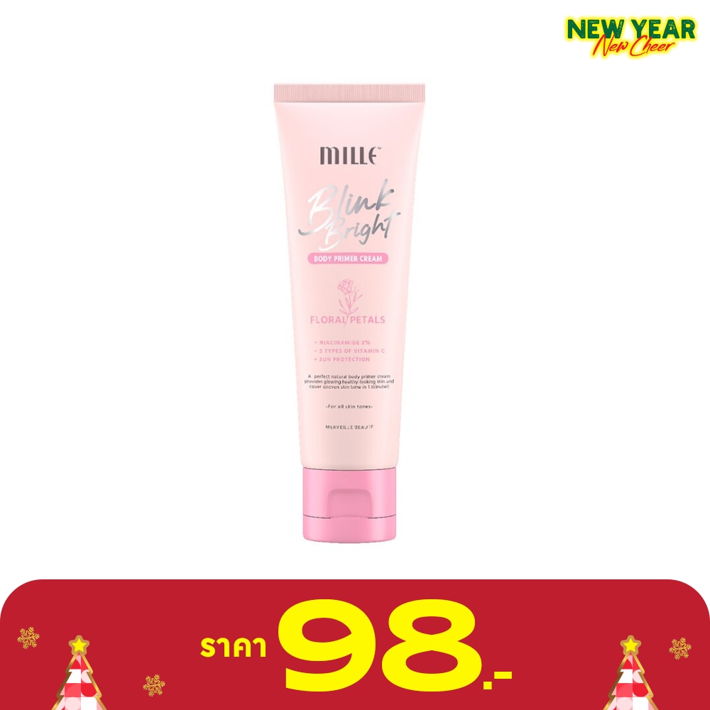 Mille Blink Bright Body Primer Cream 30g.