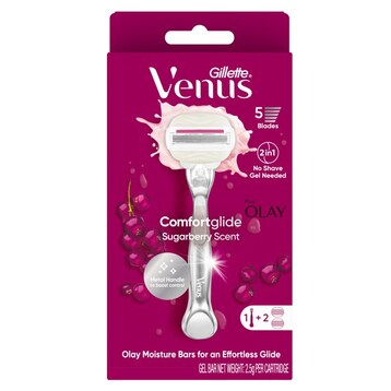 Gillette Venus Comfort Glide Sugarberry Scent