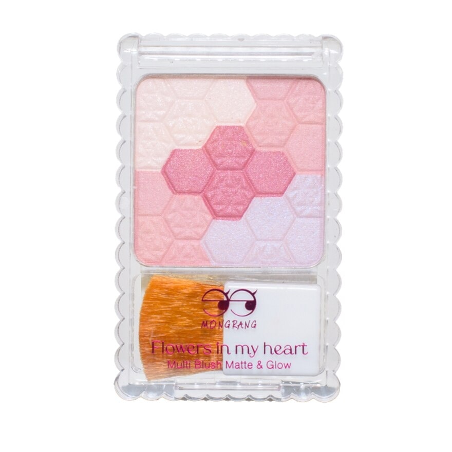 Mongrang Flowers In My Heart Multi Blush 7g. 02 Sweet Lilac