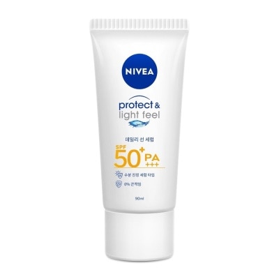 Nivea นีเวีย ซัน เซนส์ซิทีฟ โพรเท็ค แอนด์ ไลท์ ฟีล เอสพีเอฟ50+ พีเอ+++ 90 มล.