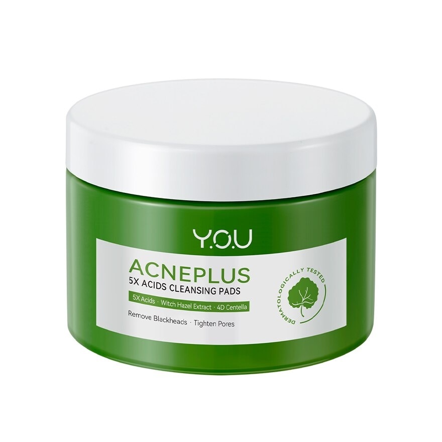 You Y.O.U Acne Plus 5X Acids Cleansing Pad 30Pads