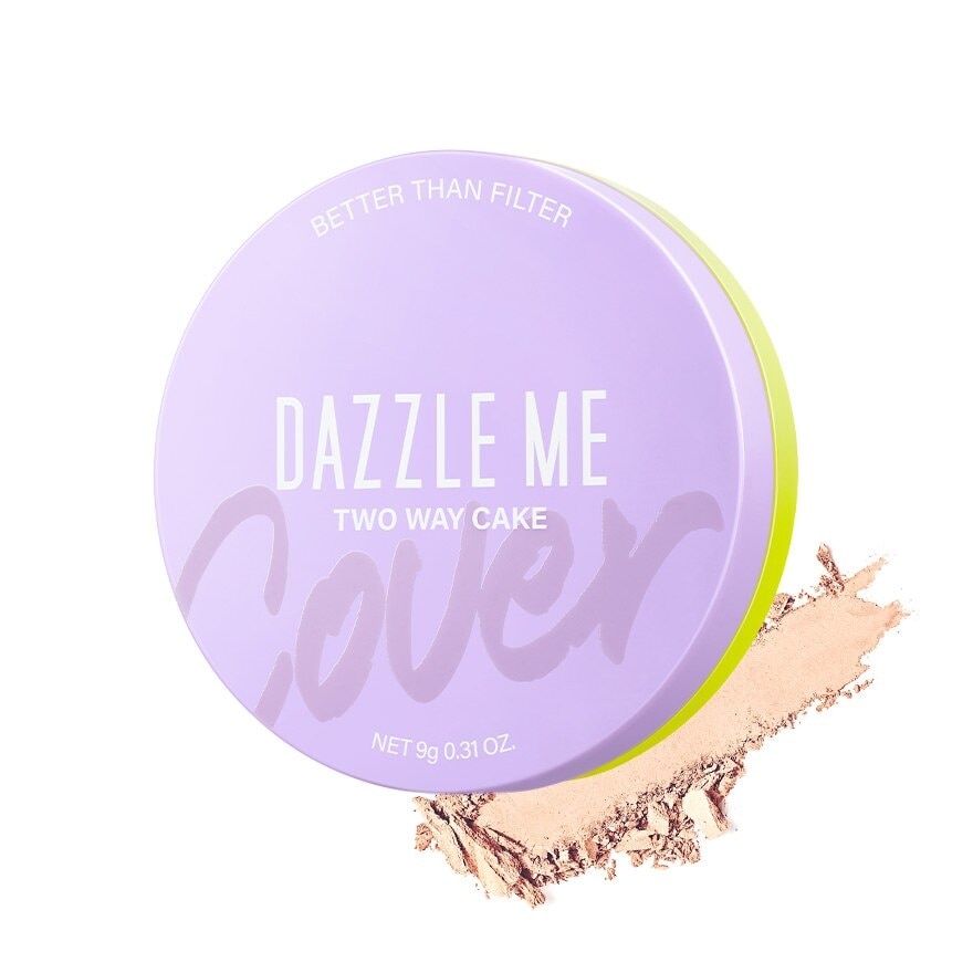 Dazzle Me Better Than Filter Double Kill Two Way Cake Powder 9g. 01 Rich Fair