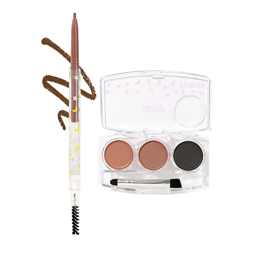 Ashley Eyebrow Kit 0.1g. + 6g. 01 Brown