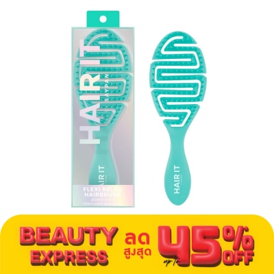 Hair it HAIR IT Flexi Relax Hairbrush Green Jasmine Scent