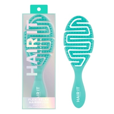 Hair it HAIR IT Flexi Relax Hairbrush Green Jasmine Scent