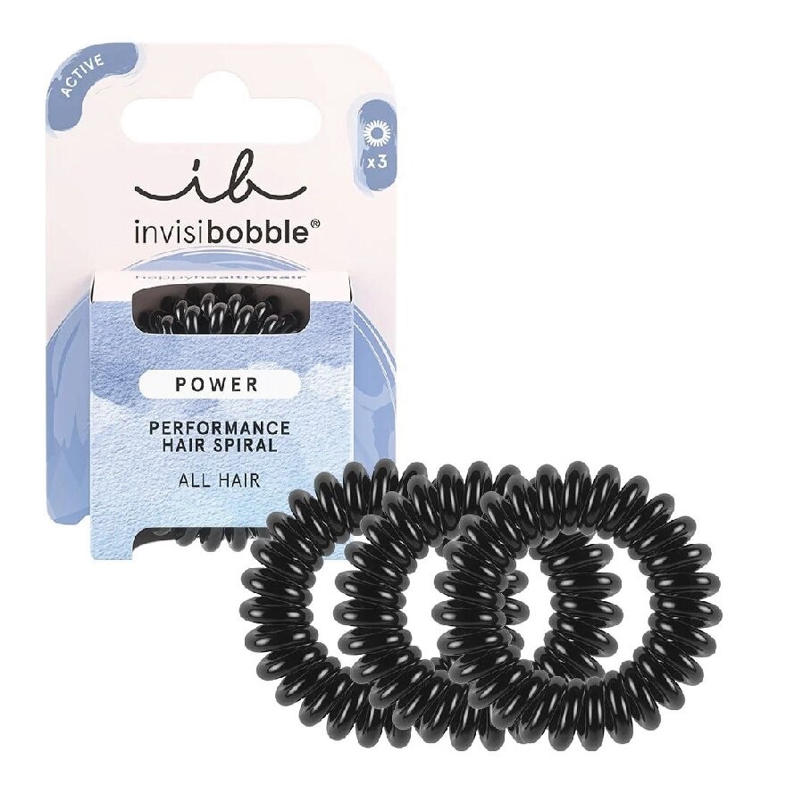 Invisibobble Invisibobble Power True Black 3 Pcs.