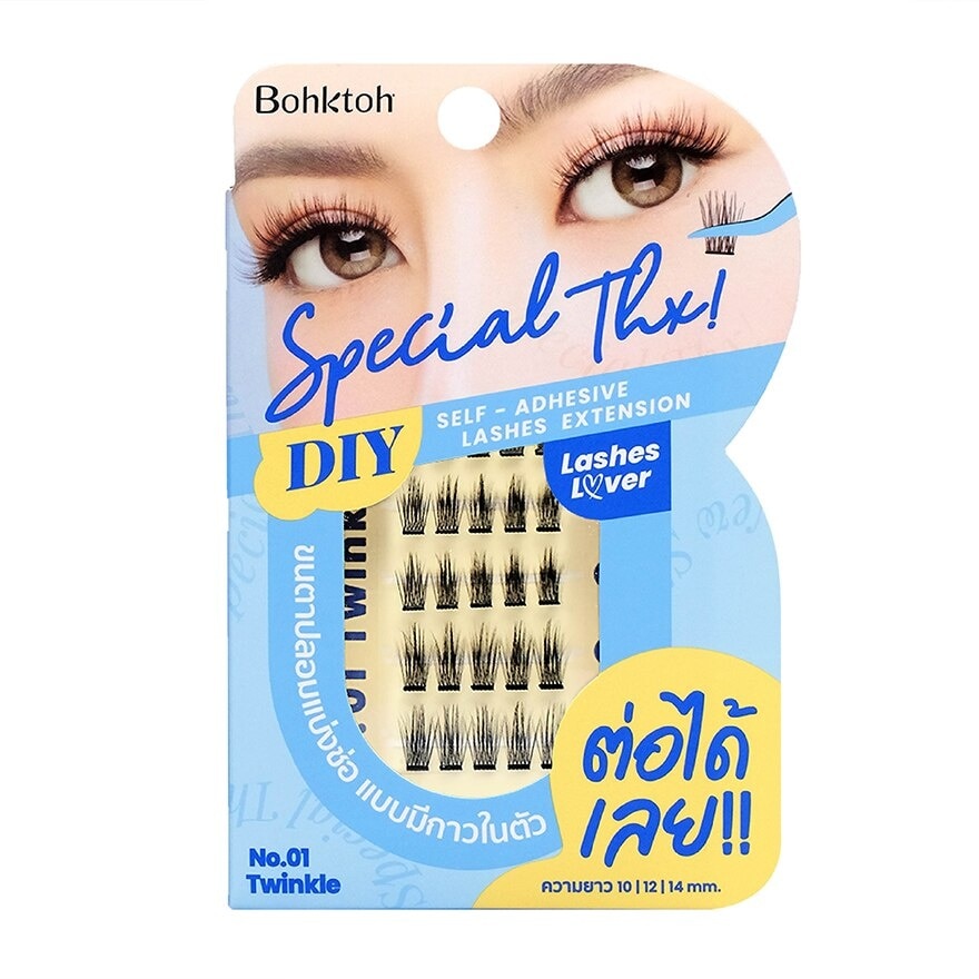 Bohktoh Bohktoh Special Thx Eyelashes 30pcs. 01 Twinkle