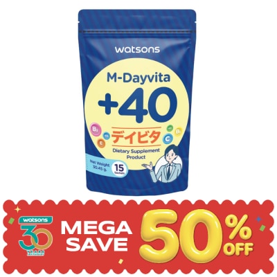 Watsons - Watsons M-Dayvita +40 (Dietary Supplement Product) 15 Sachets image