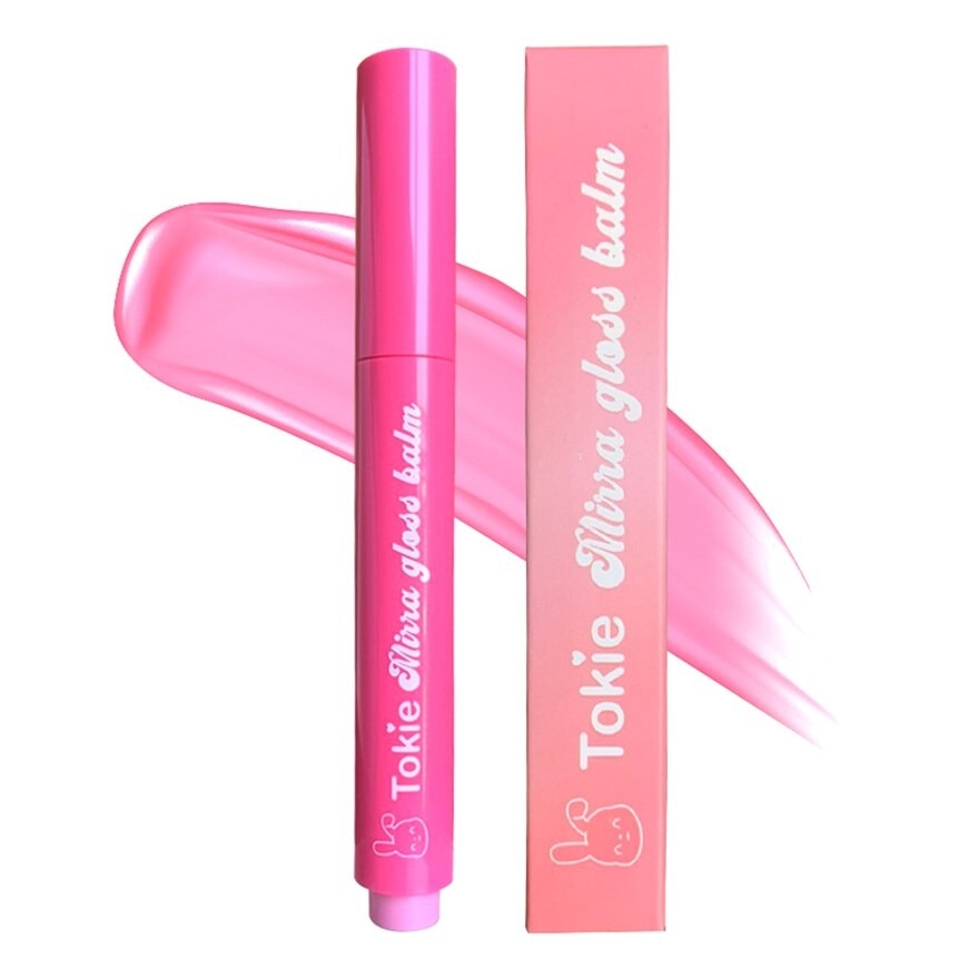 Tokie #Tokie Mirra Gloss Balm Lip 01PrettyPink