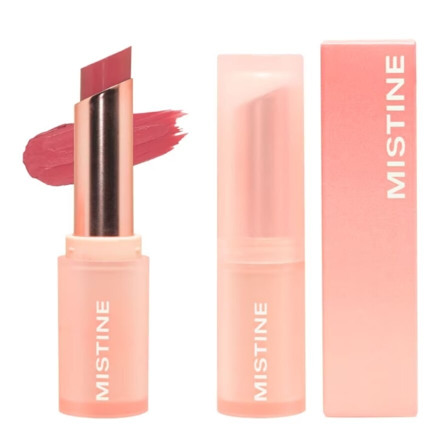 Mistine Pretty Me Semi Matte Lipstick 3.5g. 03 Founder Peony