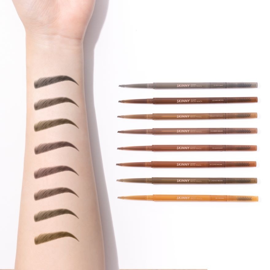 Cathy Doll Skinny Sharp Brow Pencil 0.06g 03 Light Chocolate