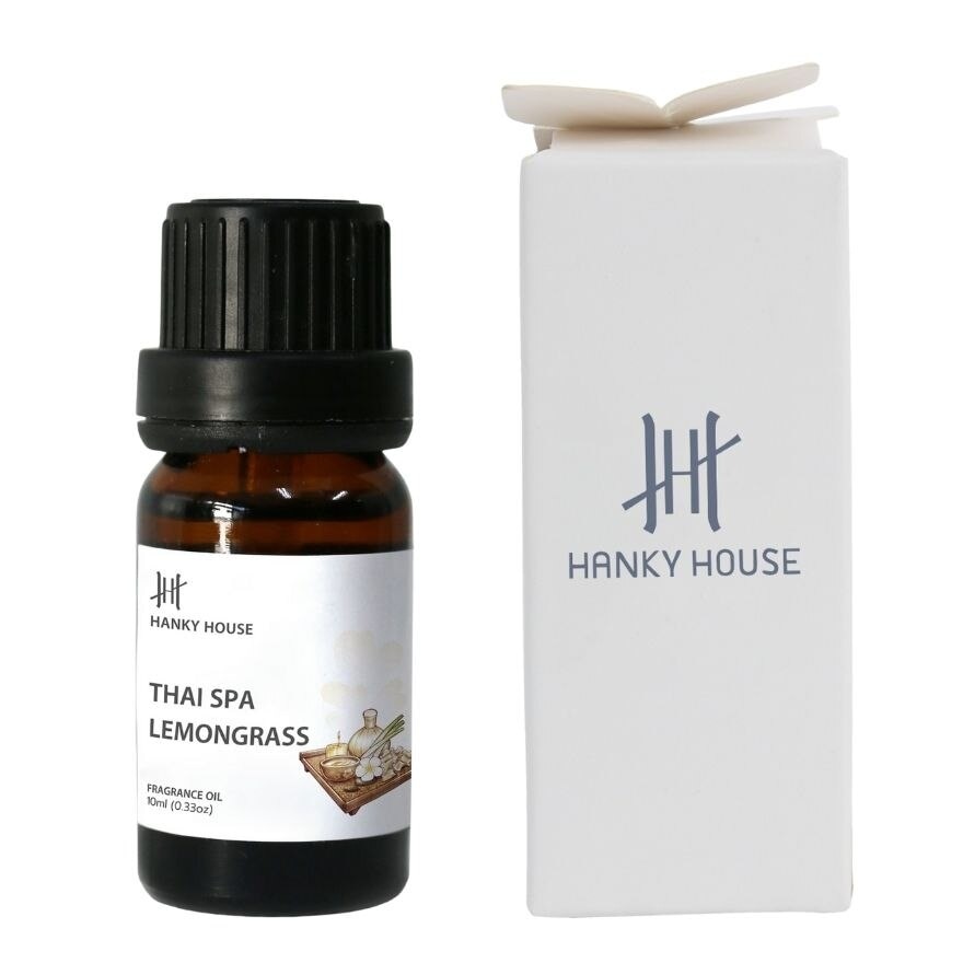 Hanky House Fragrance Essential Oil 10ml. Thai Spa Lemongrass