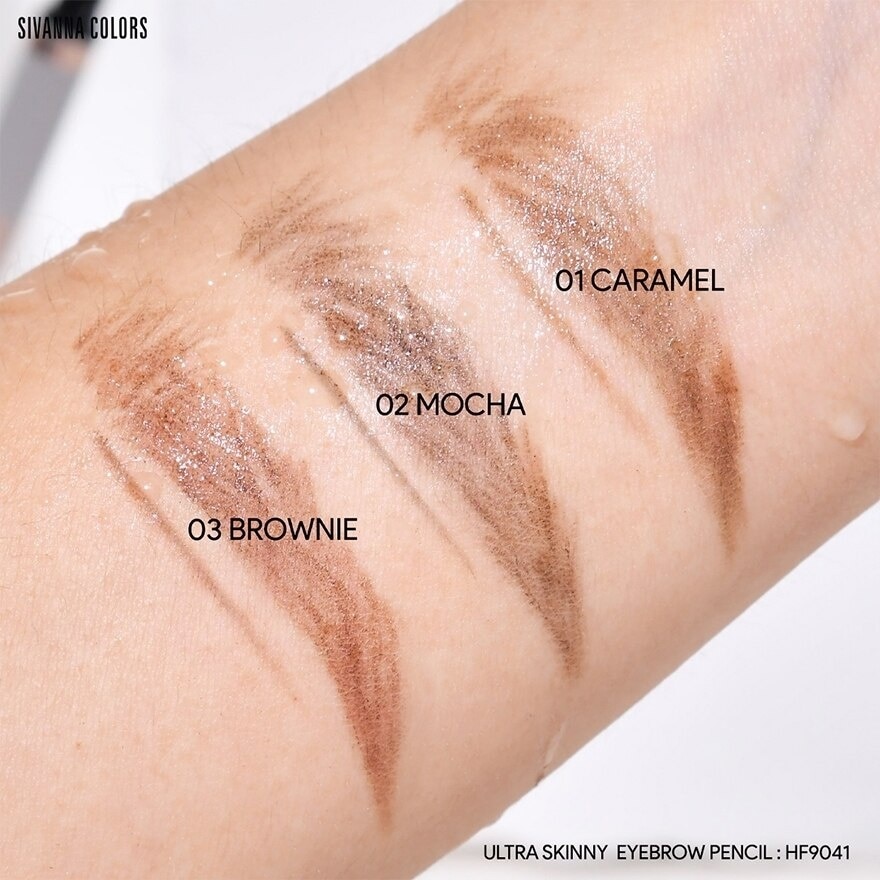 Sivanna Skinny  Eyebrow Pencil 1.3g. 01 Caramel