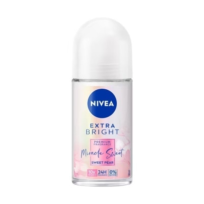 Nivea NIVEA Extra Bright Premium Fragrance Miracle Sweet Sweet Pear Roll On 50 Ml.