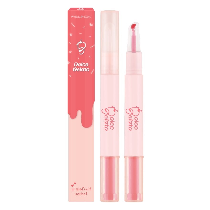 Meilinda Dolce Gelato Lip 1.8g 02 Grapefruit Sorbet