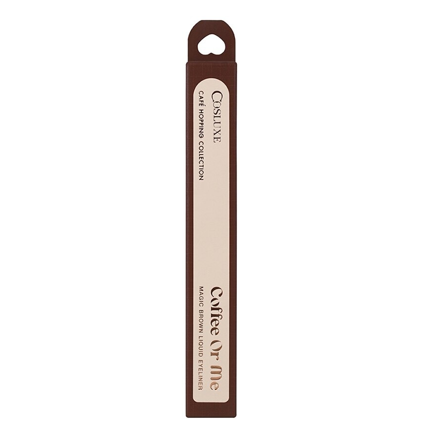 Cosluxe Coffee Or Me Magic Brown Liquid Eyeliner 0.5g. 01 Espresso