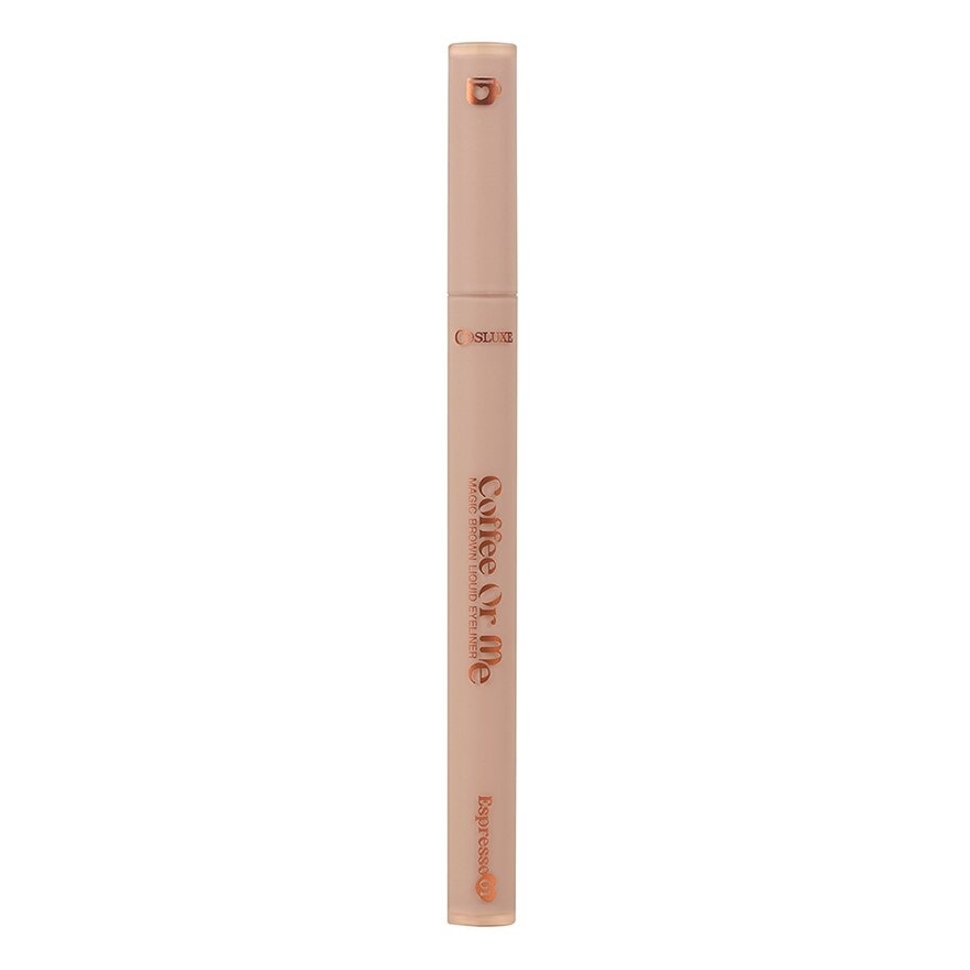Cosluxe Coffee Or Me Magic Brown Liquid Eyeliner 0.5g. 01 Espresso