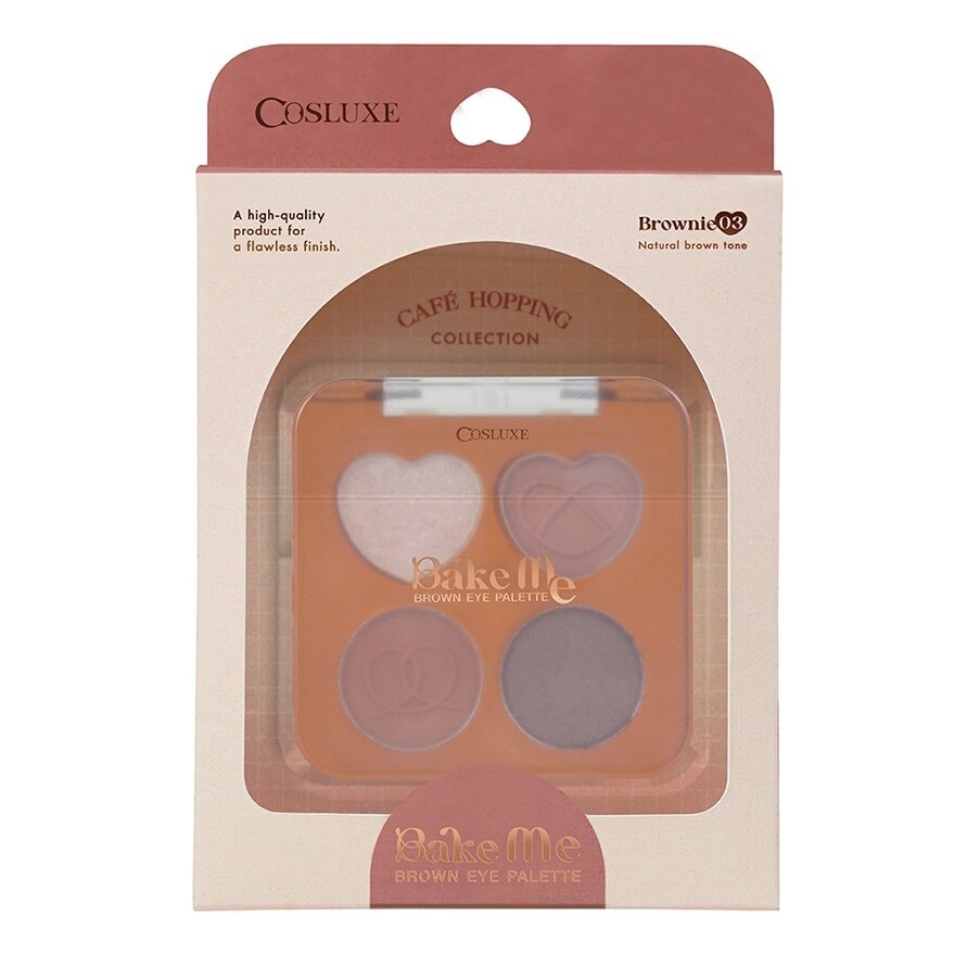 Cosluxe Bake Me Brown Eye Palette 3.6g. 03 Brownie