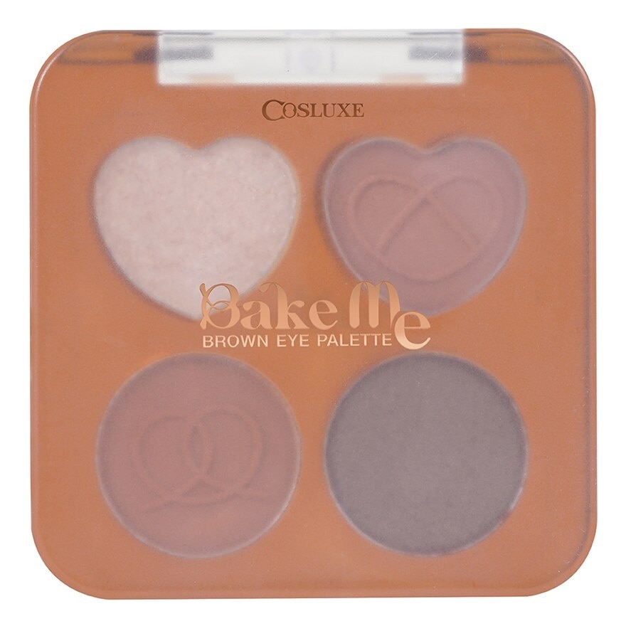Cosluxe Bake Me Brown Eye Palette 3.6g. 03 Brownie