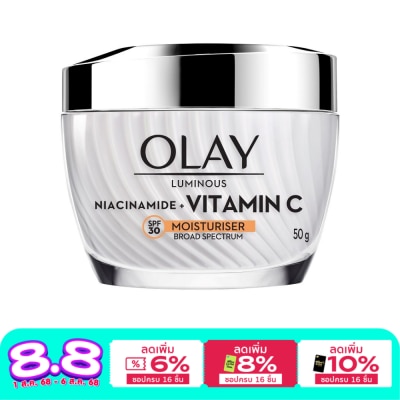 Olay Olay Luminous Niacinamide + Vitamin C Moisturiser SPF30 50 G.