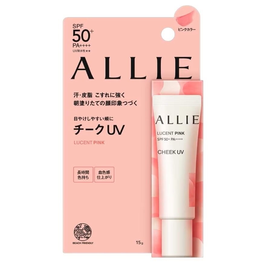 Allie Chrono Beauty Color On UV Cheek 01 SPF50+PA++++ 15 G.