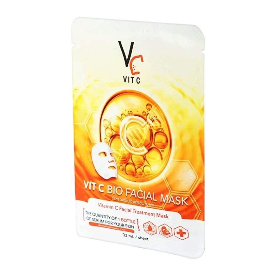 Ratcha Vit C Bio Facial Mask 1'S