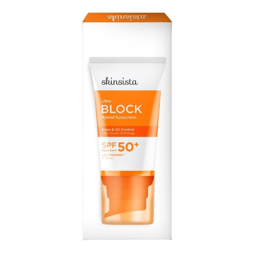 Skinsista Ultra Block Hybrid Sunscreen SPF50+ PA++++ 30 Ml.