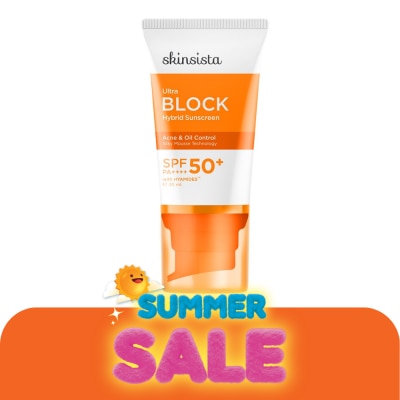 Skinsista - Skinsista Ultra Block Hybrid Sunscreen SPF50+ PA++++ 30 Ml.